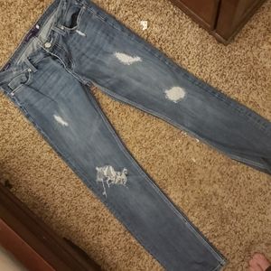 Detressed jeans accepting all offers